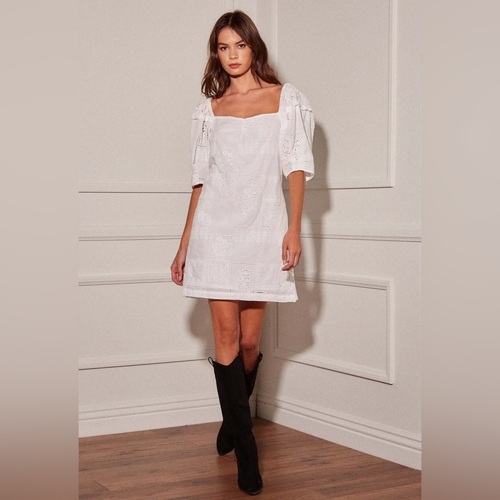 R.G. Kane Adrianna Dress - Off White | Nwt Medium